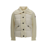 Moncler Grenoble Beige Wool Oves Aries Cardigan