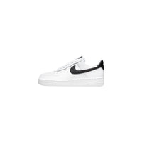 Nike Black And White Leather Low Top Sneakers