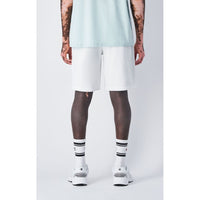 Champion White Cotton Bermuda Shorts