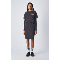 Champion Black Polyamide Midi Skirt