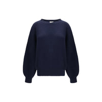 Khaite Blue Cashmere Sweater