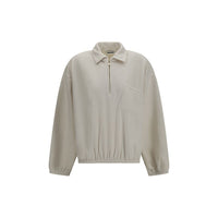 Darkpark Beige Polyester Sweatshirt