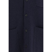 Aragona Cashmere Blue Cashmere Cardigan