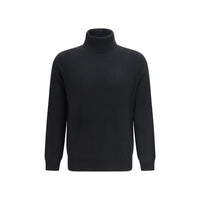 Aragona Cashmere Black Cashmere Turtleneck