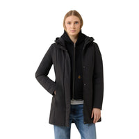 Refrigiwear Black Polyester Full-Length Jacket