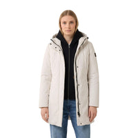 Refrigiwear Cream Polyester Full-Length Jacket