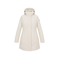 Refrigiwear Cream Polyester Full-Length Jacket
