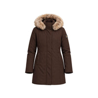 Refrigiwear Brown Polyester Full-Length Jacket
