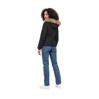 Refrigiwear Black Polyester Full-Length Jacket