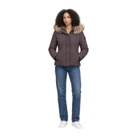 Refrigiwear Brown Polyester Full-Length Jacket