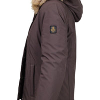 Refrigiwear Brown Polyester Full-Length Jacket