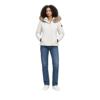 Refrigiwear Cream Polyester Full-Length Jacket