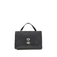 Zanellato Blue Calf Leather Bos Taurus Handbag