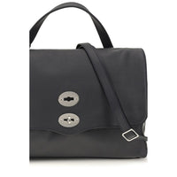 Zanellato Blue Calf Leather Bos Taurus Handbag