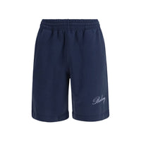 Burberry Blue Cotton Shorts