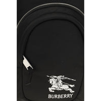 Burberry Black Fabric Shoulder Bag