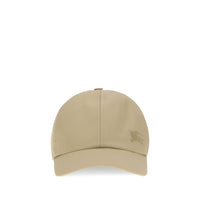 Burberry Beige Cotton Cap (Baseball Hat)