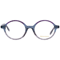 Emilio Pucci Purple Plastic Glasses (Frames)