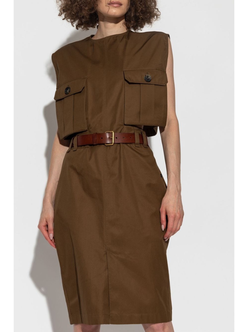 Saint Laurent  Dresses Brown