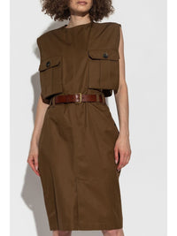 Saint Laurent  Dresses Brown