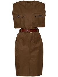 Saint Laurent  Dresses Brown