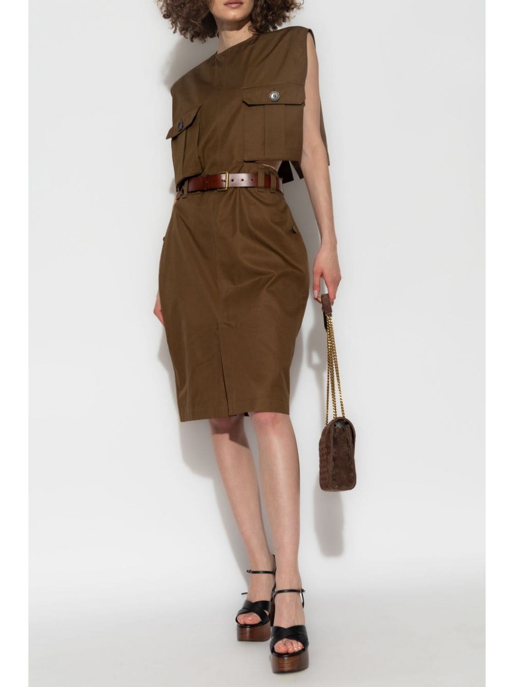 Saint Laurent  Dresses Brown