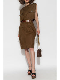 Saint Laurent  Dresses Brown