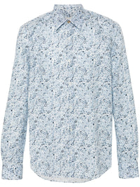 Paul Smith Shirts Clear Blue