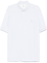 Brunello Cucinelli T-shirts and Polos Clear Blue