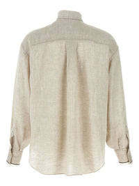 Brunello Cucinelli Shirts Beige