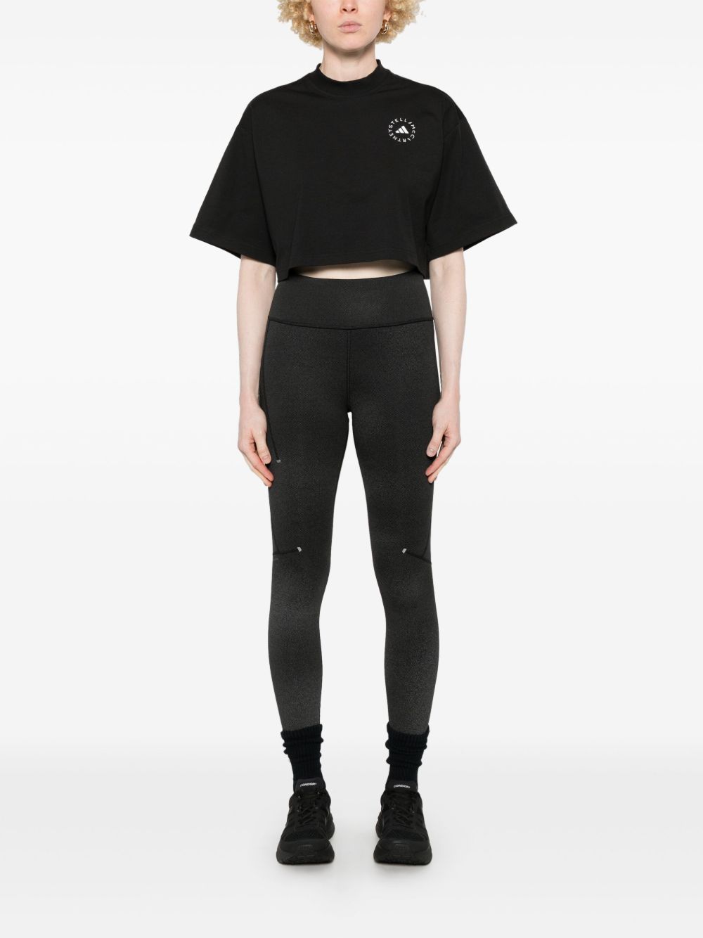Adidas By Stella McCartney T-shirts and Polos Black