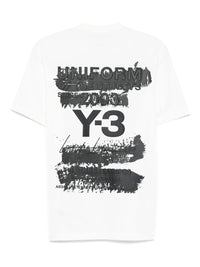 Y-3 T-shirts and Polos White