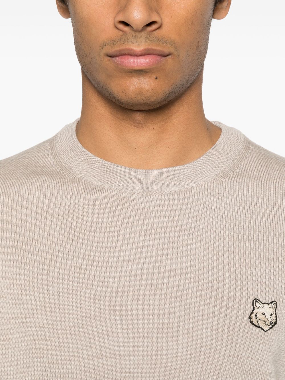 MAISON KITSUNE' Sweaters Dove Grey