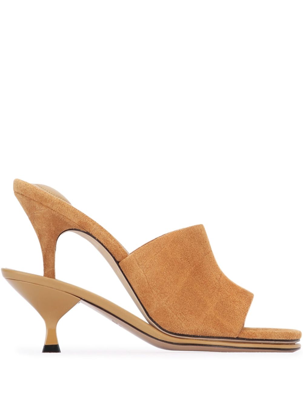JACQUEMUS Sandals Camel