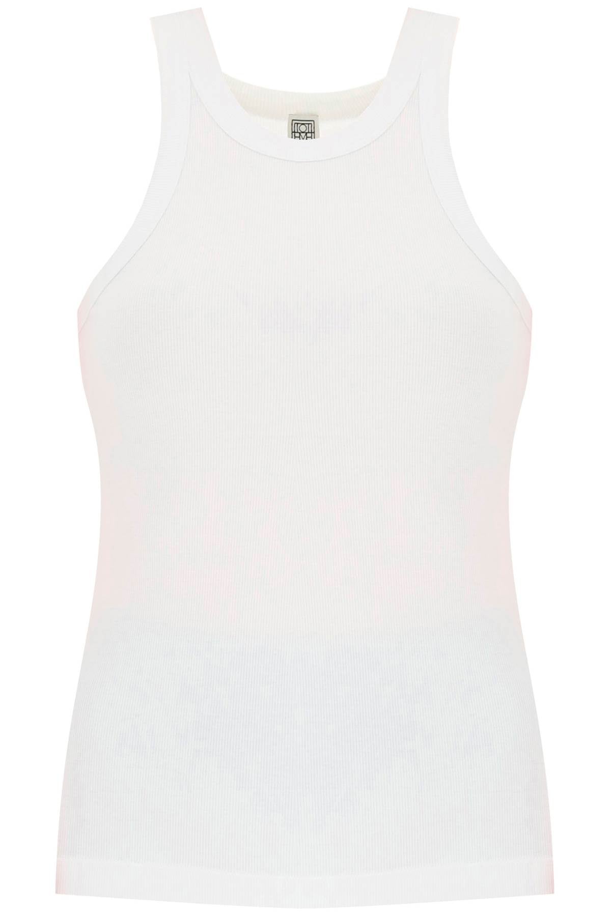 Toteme curved rib tank top