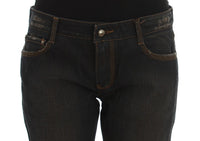 Ermanno Scervino Chic Boyfriend Cotton Jeans - Blue
