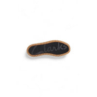 Clarks Black Suede Leather Flat Shoe