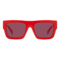 Missoni Red Plastic Sunglasses
