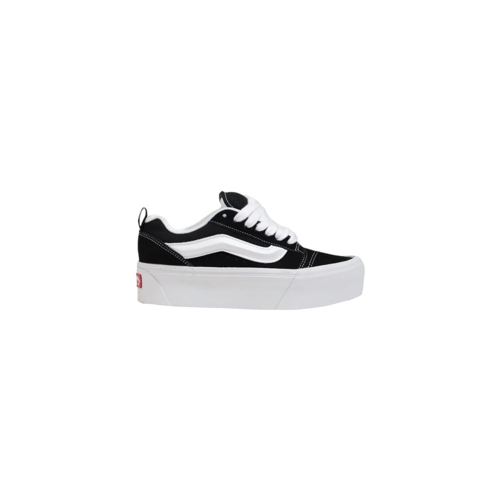 Vans Black And White Suede Leather Sneaker