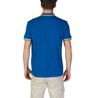 Hugo Boss Blue Cotton Polo Shirt