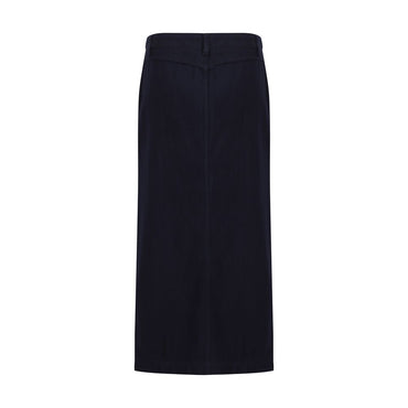 Giorgio Armani Blue Cotton Skirt