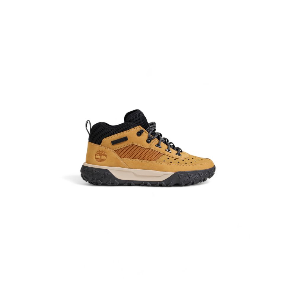 Timberland Brown Leather Leather Sneaker