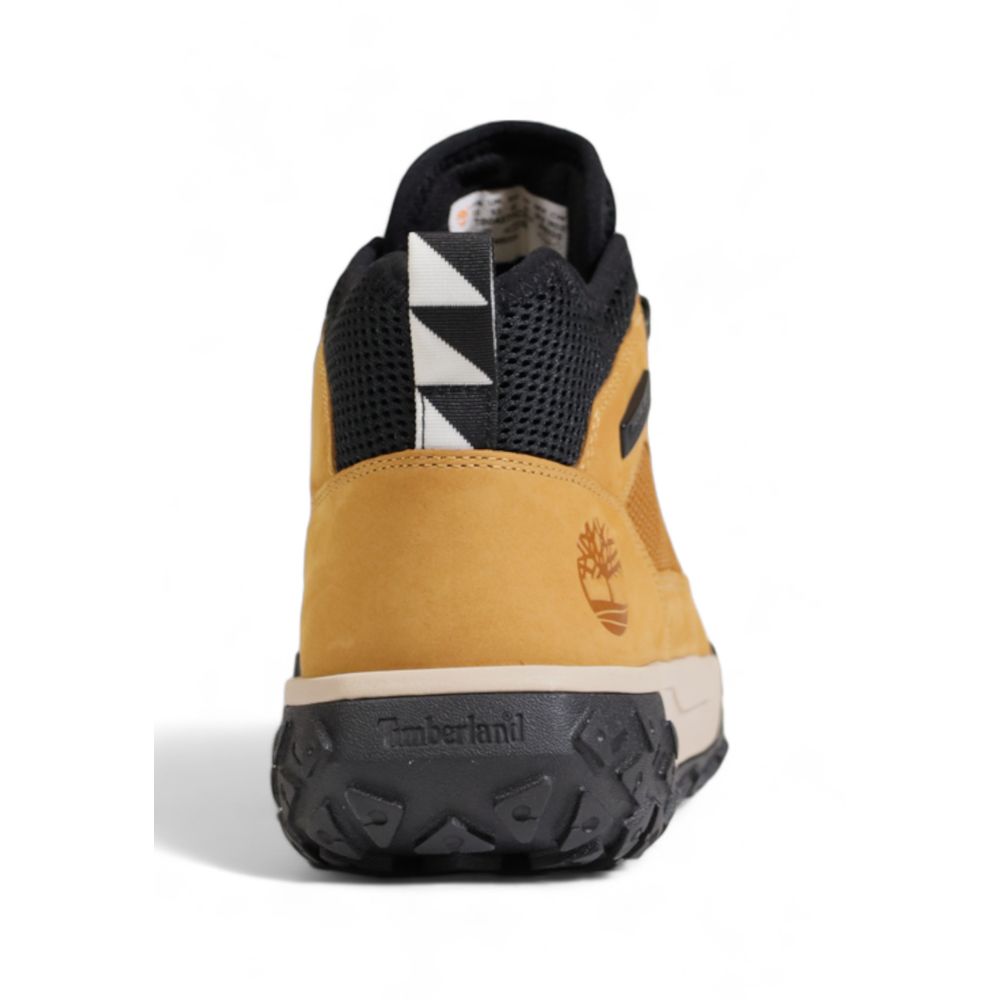 Timberland Brown Leather Leather Sneaker