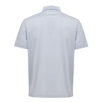 Canali Blue Cotton Polo Shirt