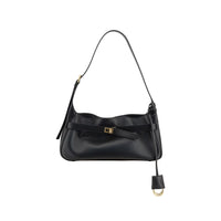 Balenciaga Bel Air Shoulder Bag -black-top handle-shoulder bag