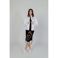 EA7 Emporio Armani White Polyester Jackets & Coat