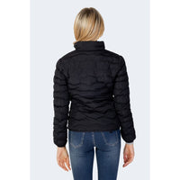 EA7 Emporio Armani Black Polyester Jackets & Coat