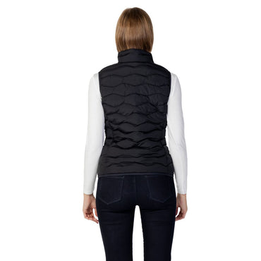 EA7 Emporio Armani Black Polyester Jackets & Coat