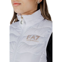 EA7 Emporio Armani White Polyester Jackets & Coat