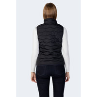 EA7 Emporio Armani Black Polyester Jackets & Coat